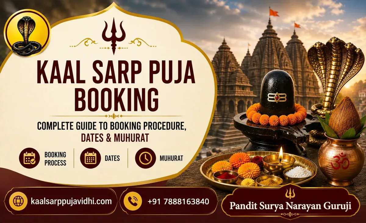 Kaal Sarp Puja Booking in Trimbakeshwar: Complete Guide to Booking Procedure Dates & Muhurat