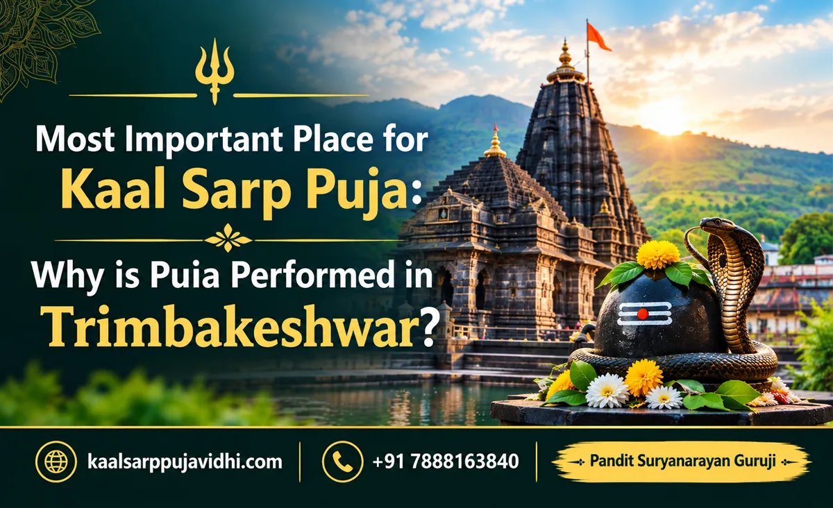 Best Place for Kaal Sarp Puja: Why Trimbakeshwar Is Considered an Important Place for Puja