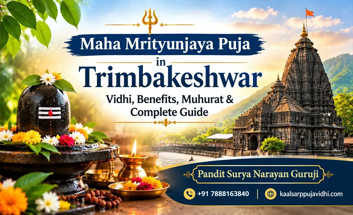 Maha Mrityunjaya Puja in Trimbakeshwar: Vidhi, Benefits, Muhurat & Complete Guide